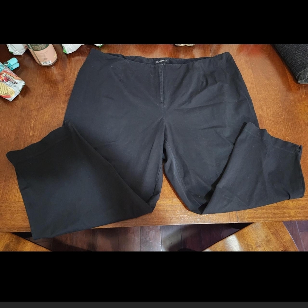 INC International Concepts Women's Black Trousers